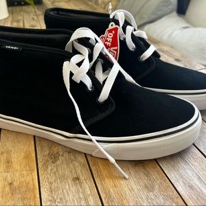 Vans Rare Chukka Boot Shoe black and white -